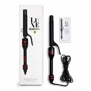 BaByliss Luxe Professional 1 Inch Curling Iron Titanium Ceramic Black CD750 430F
